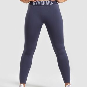 gymshark fit leggings in dark blue
